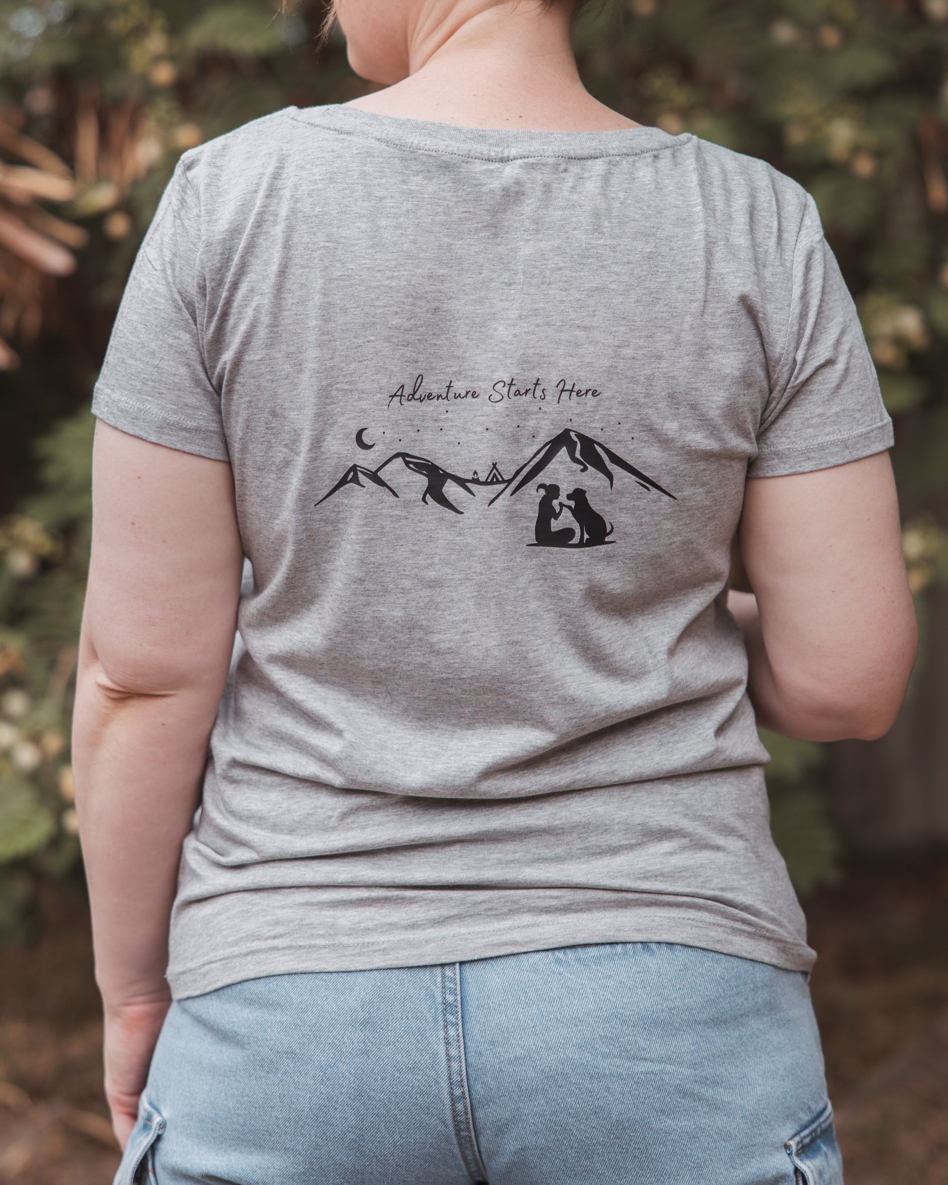 Native T-shirt - Fitted - Grey