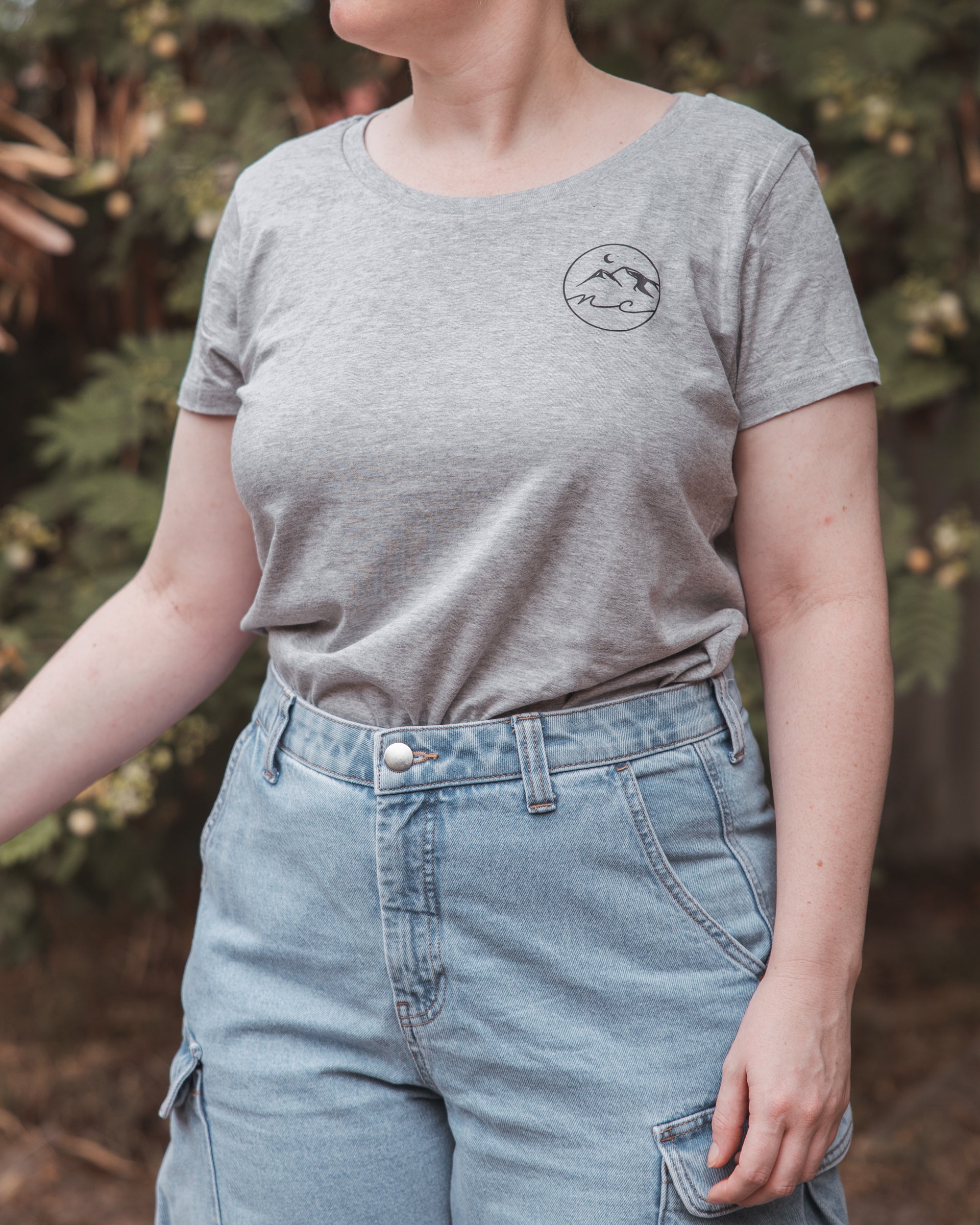 Native T-shirt - Fitted - Grey