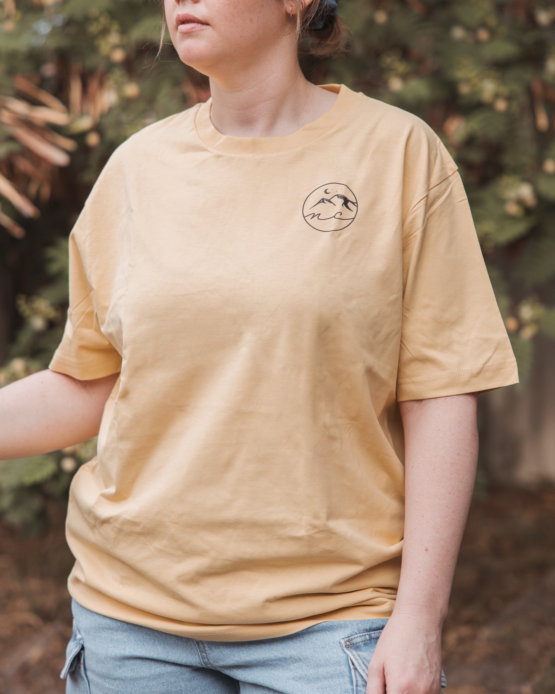Native T-shirt - Relaxed Fit - Mustard