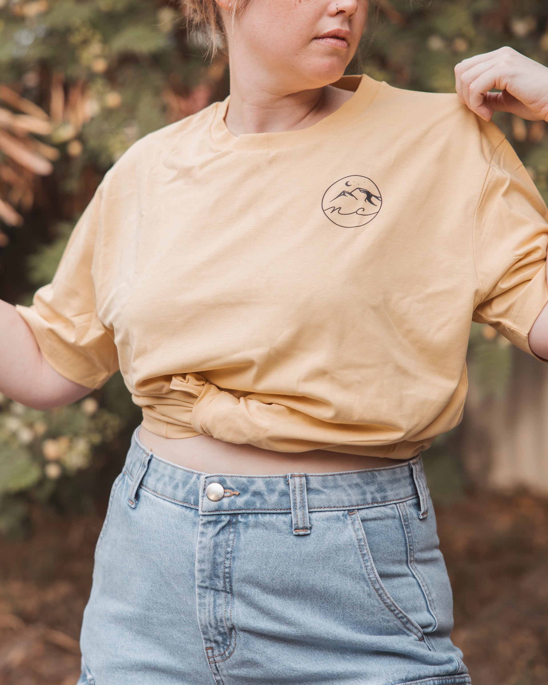 Native T-shirt - Relaxed Fit - Mustard
