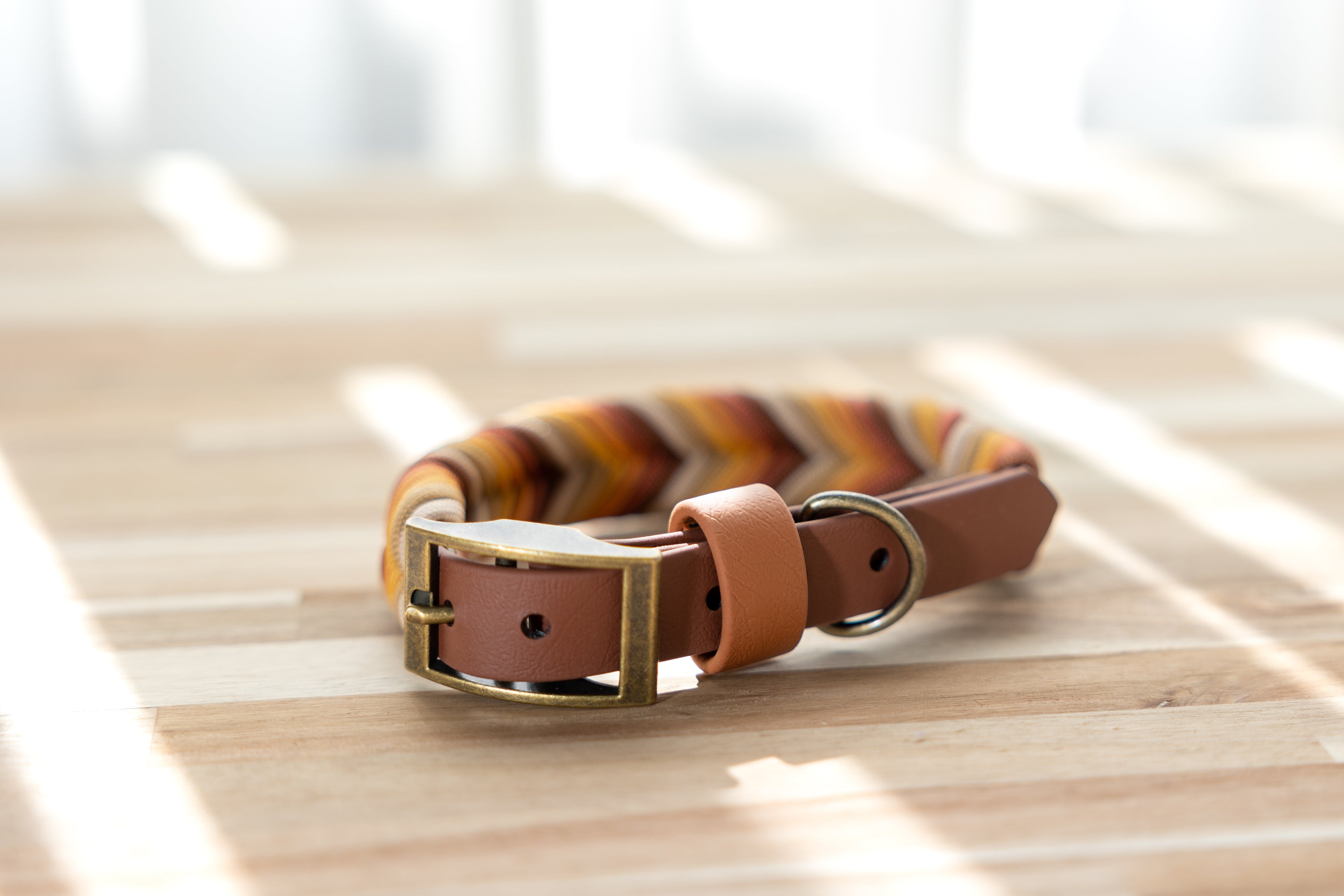 Autumn Wildwoods Collar - Brown Sugar Maple
