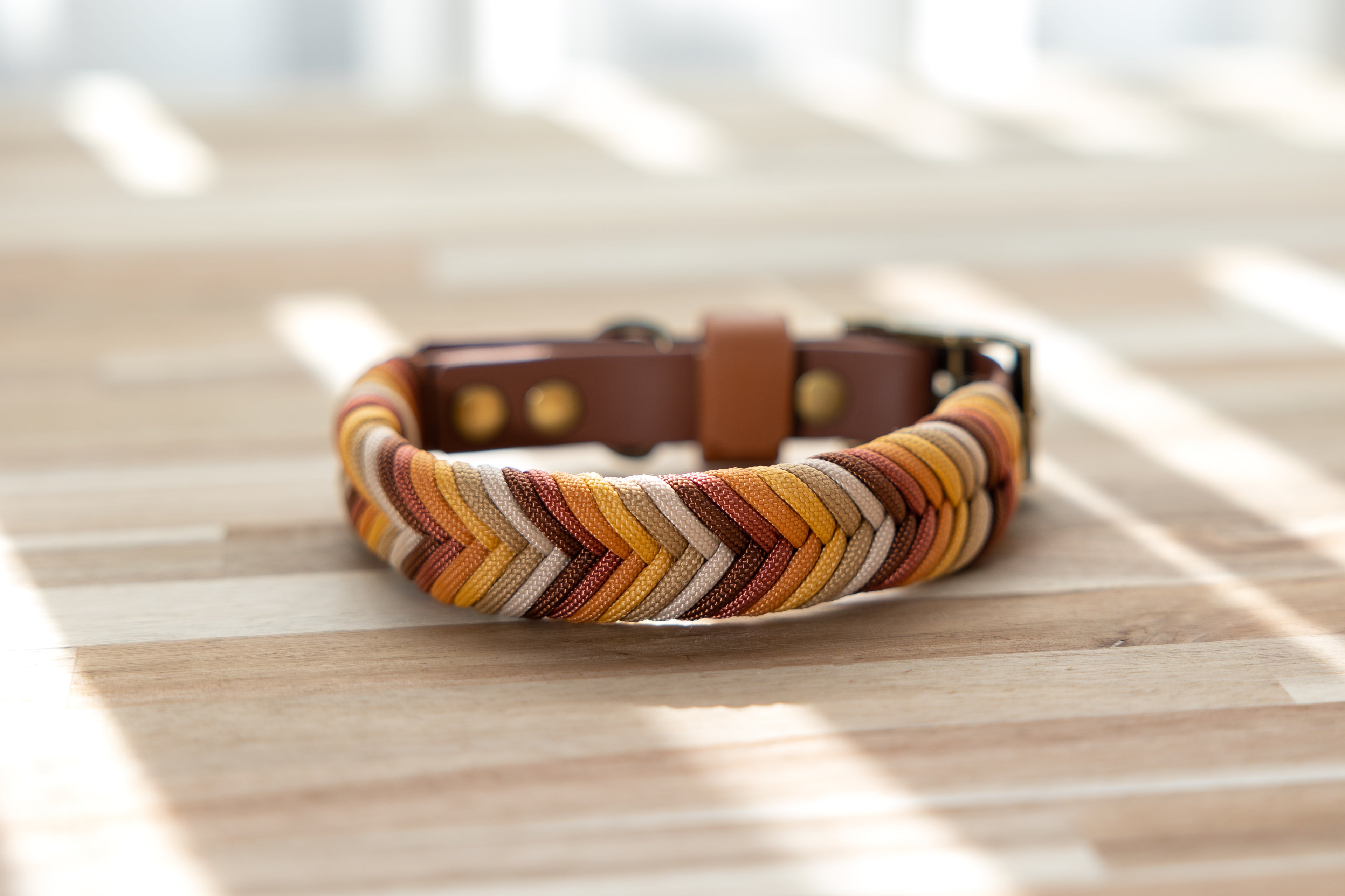 Autumn Wildwoods Collar - Brown Sugar Maple