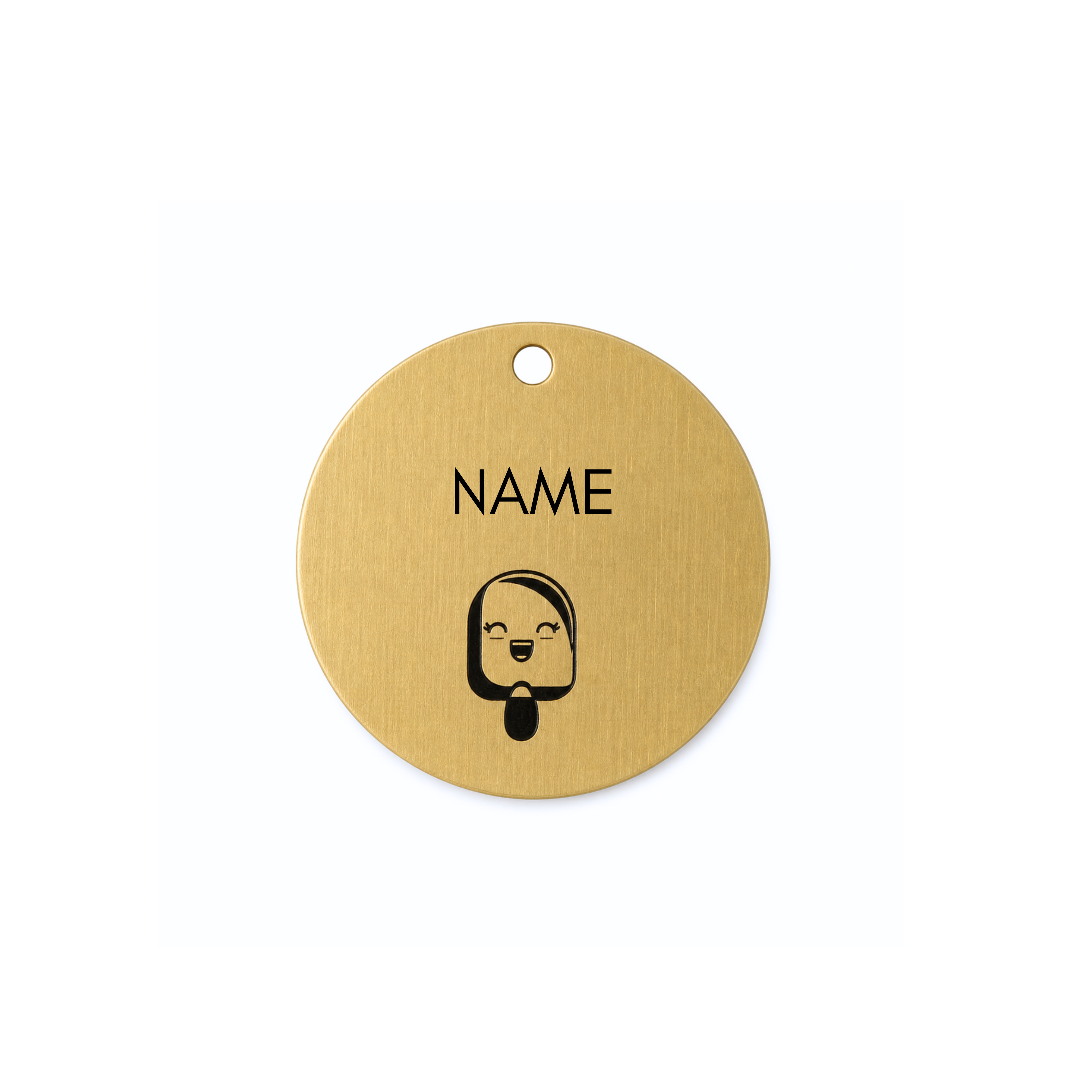 Brass Tag - Ice Cream
