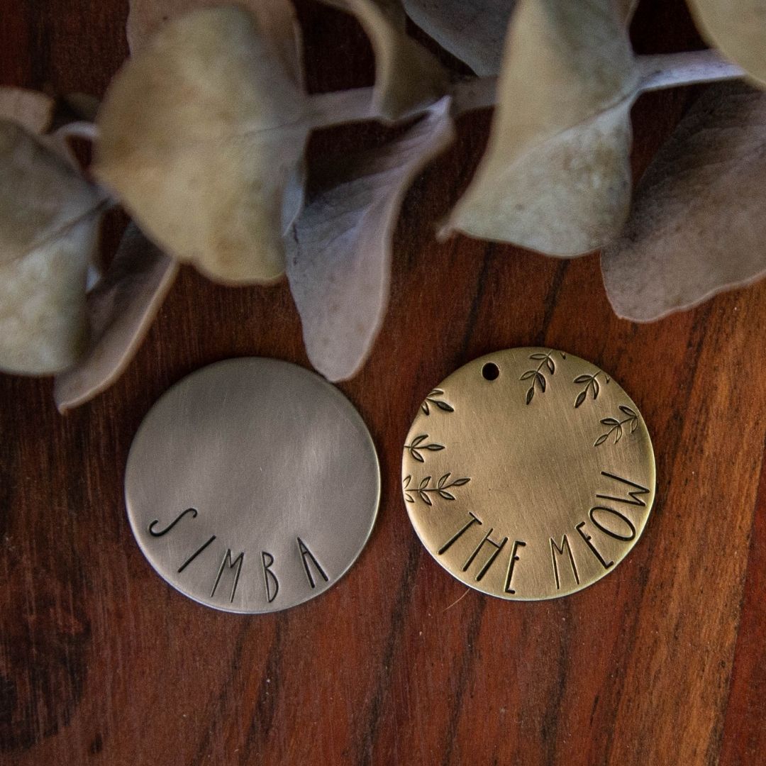 Native Puppy Metal ID Tag