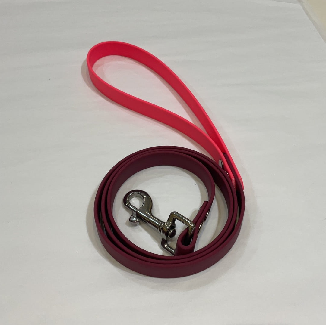 Two tone Biothane 1.2m lead