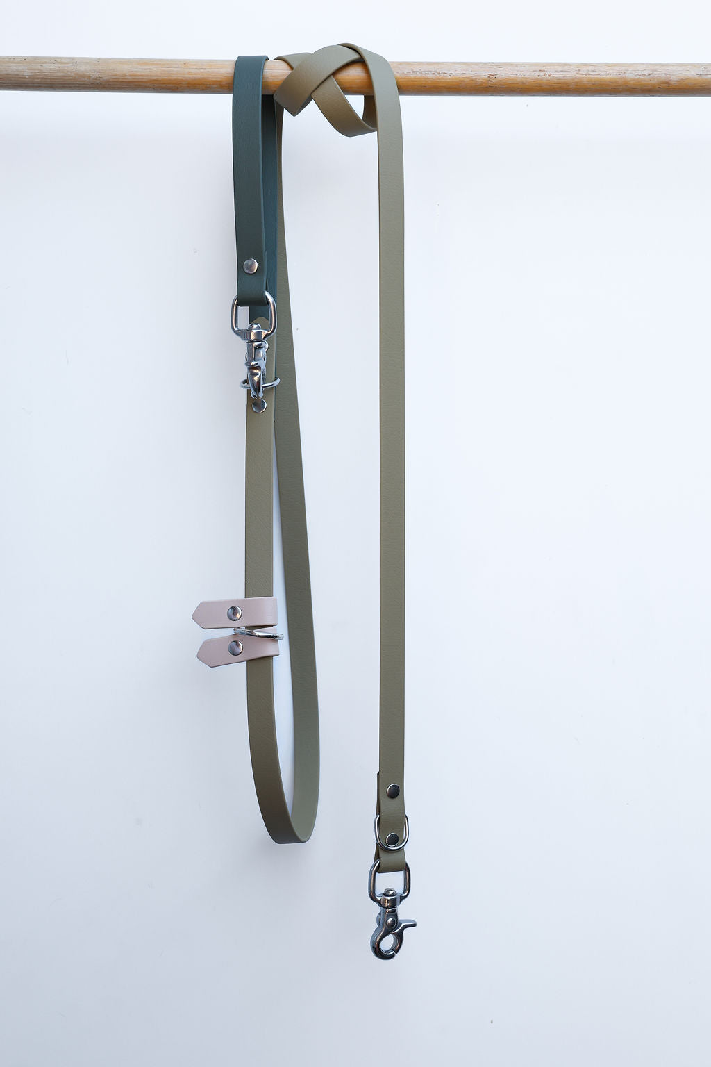 Handmade Olive colour Biothane Lead for Dogs