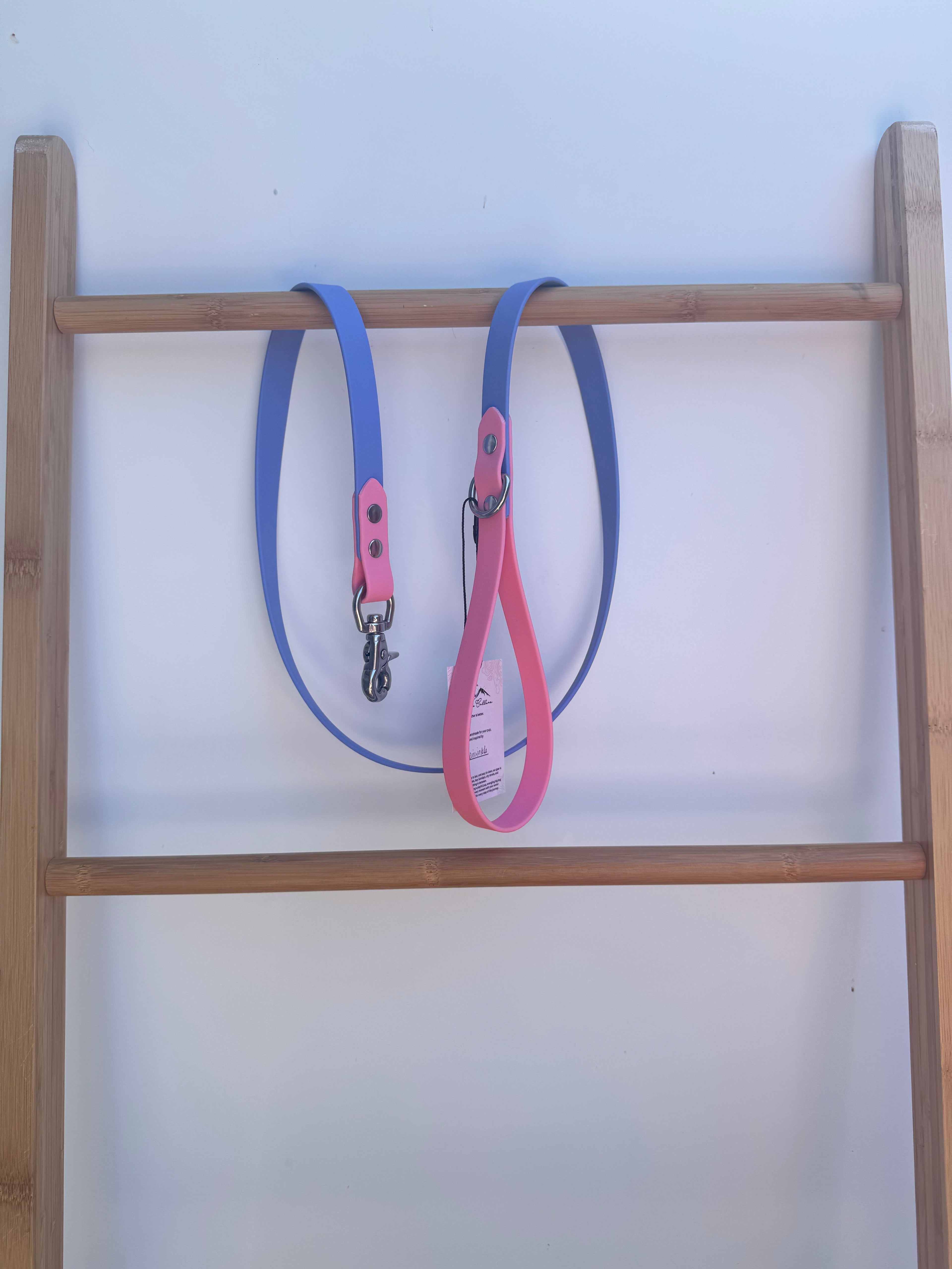 Pastel Pink/Periwinkle 1.25m Lead