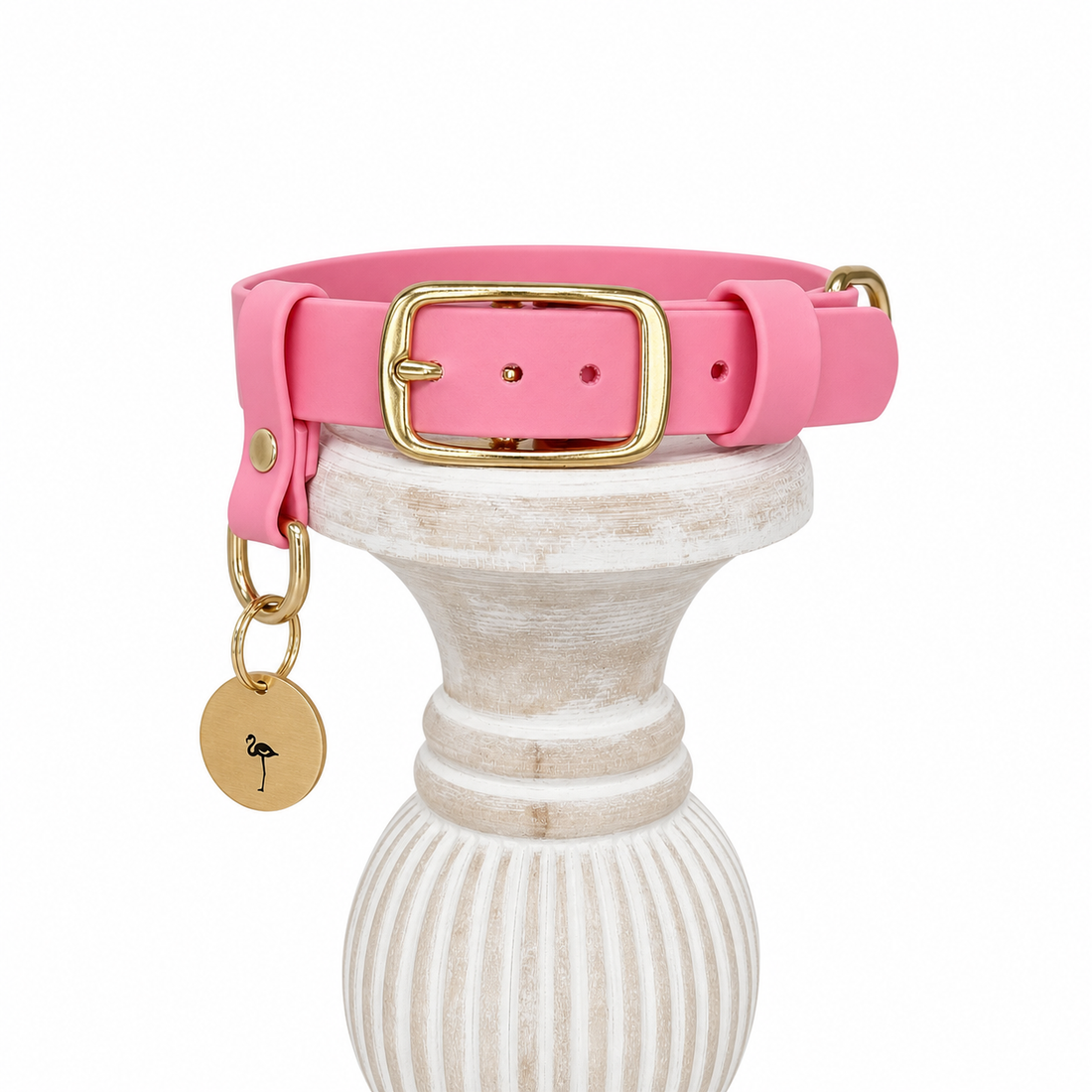 Pastel Pink Waterproof collar