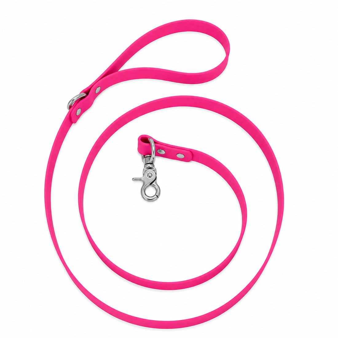 Waterproof BioThane® Dog Leash Pink