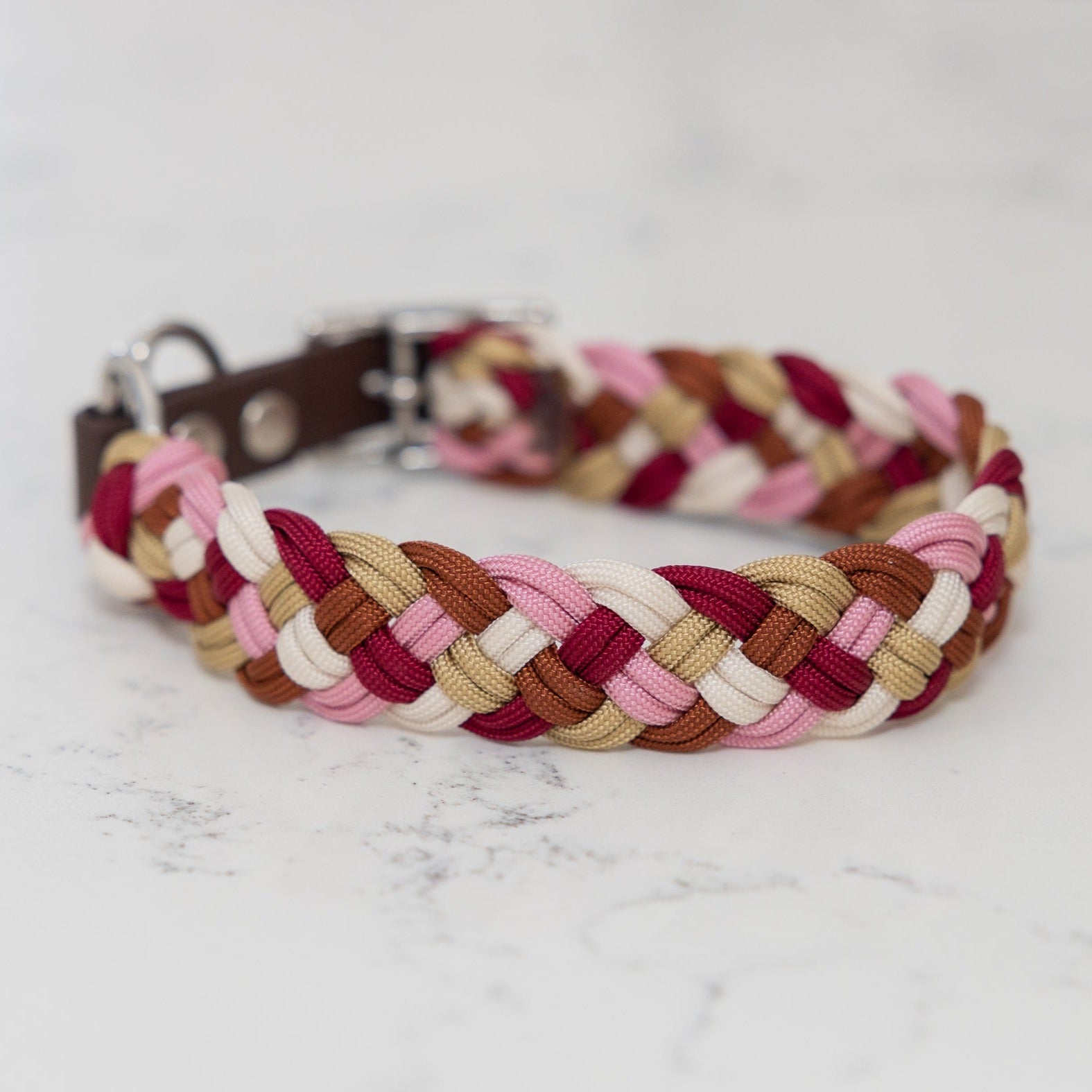 Pink Lake Paracord Collar