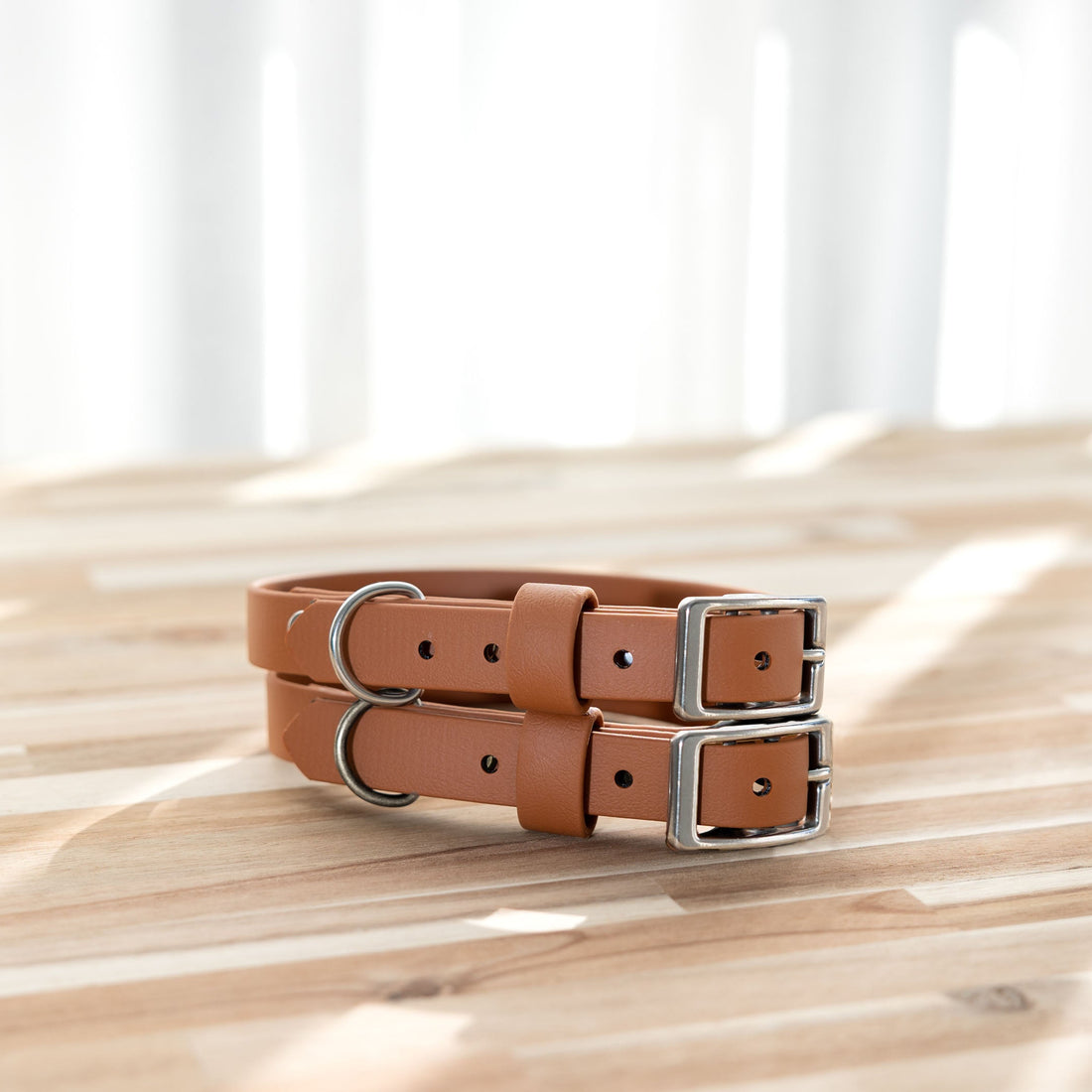 Waterproof Dog Collar - BioThane® Light Brown