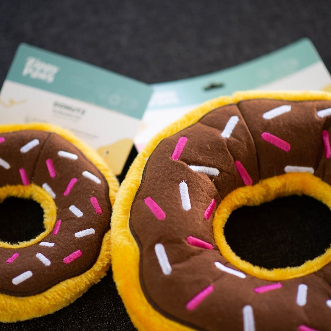 Zippy Paws Donut Toy Chocolate