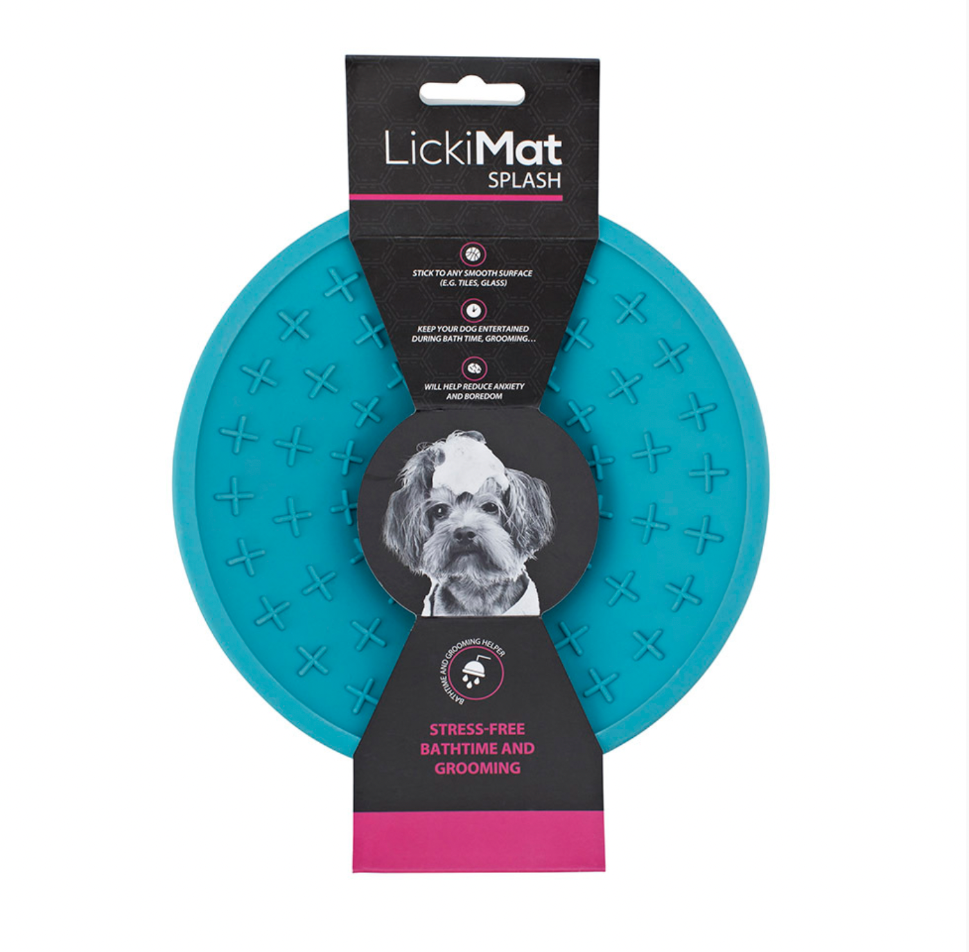 LickiMat Splash Wall & Floor Suction Slow Food Bowl