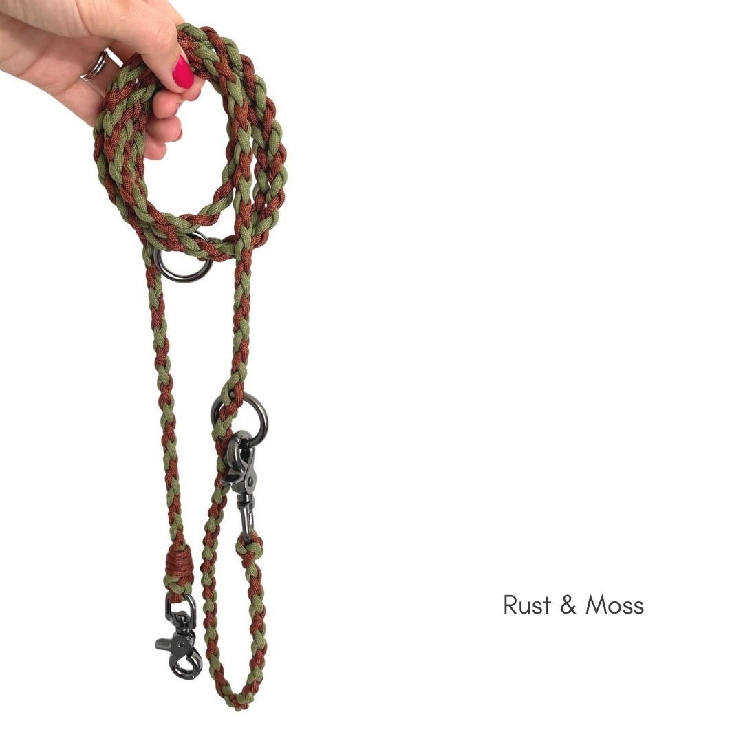 Multi-Functional Light-weight Paracord Leash