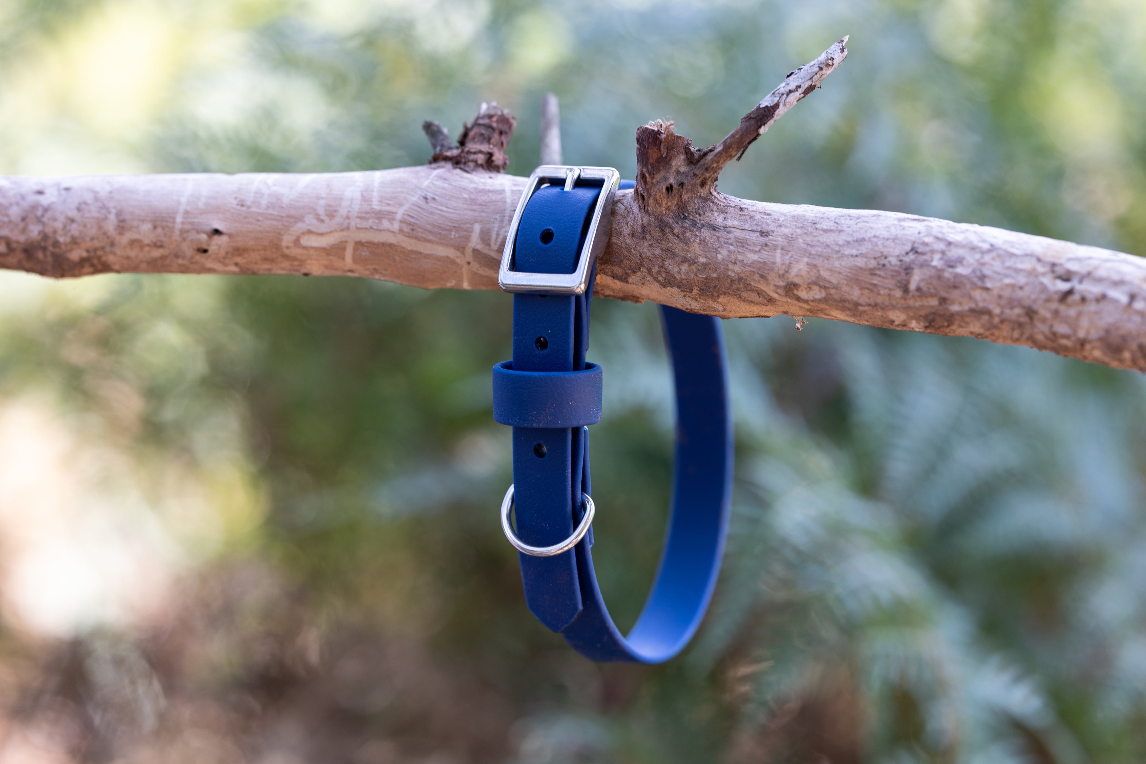 Waterproof Navy Blue Biothane Collar