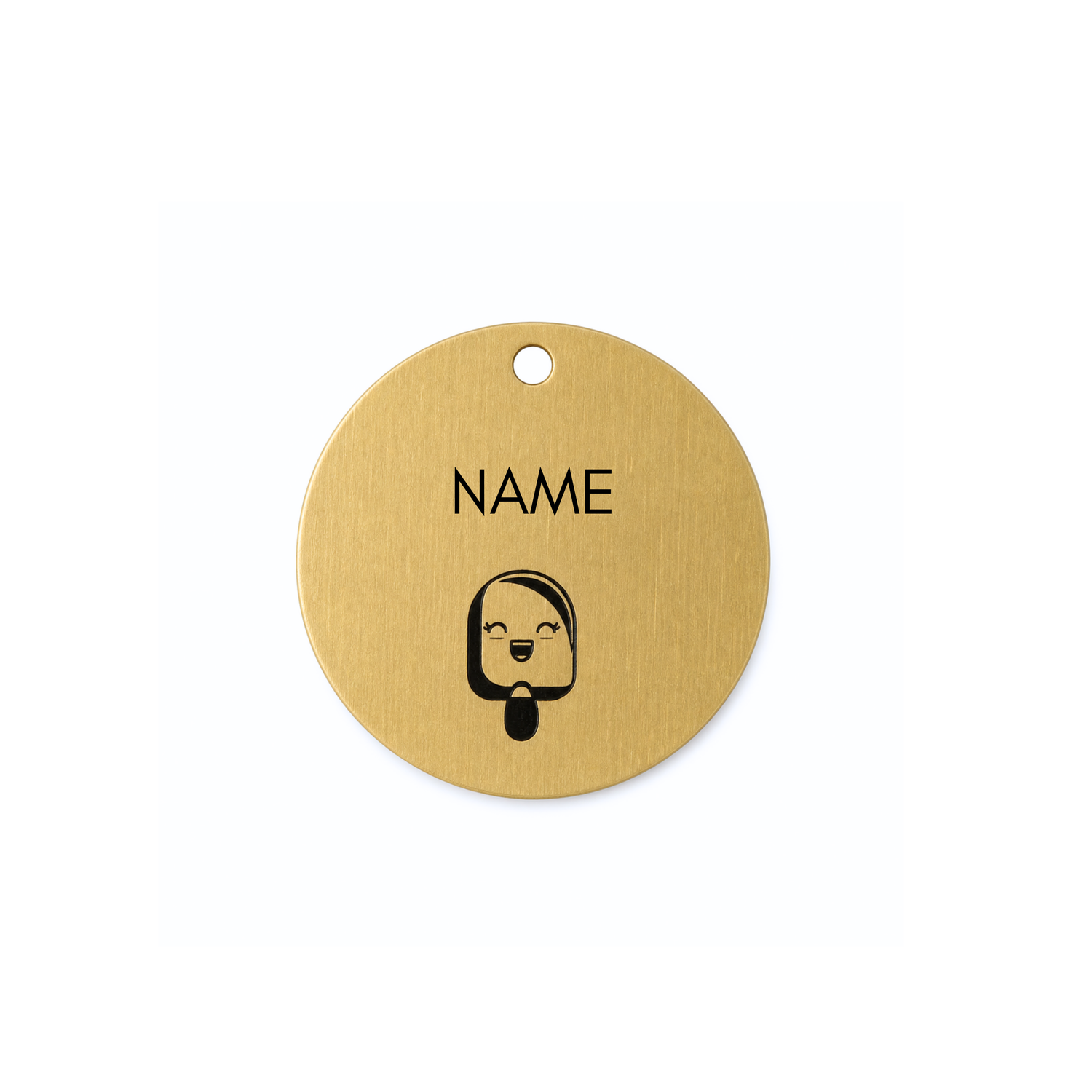 Brass Tag - Ice Cream