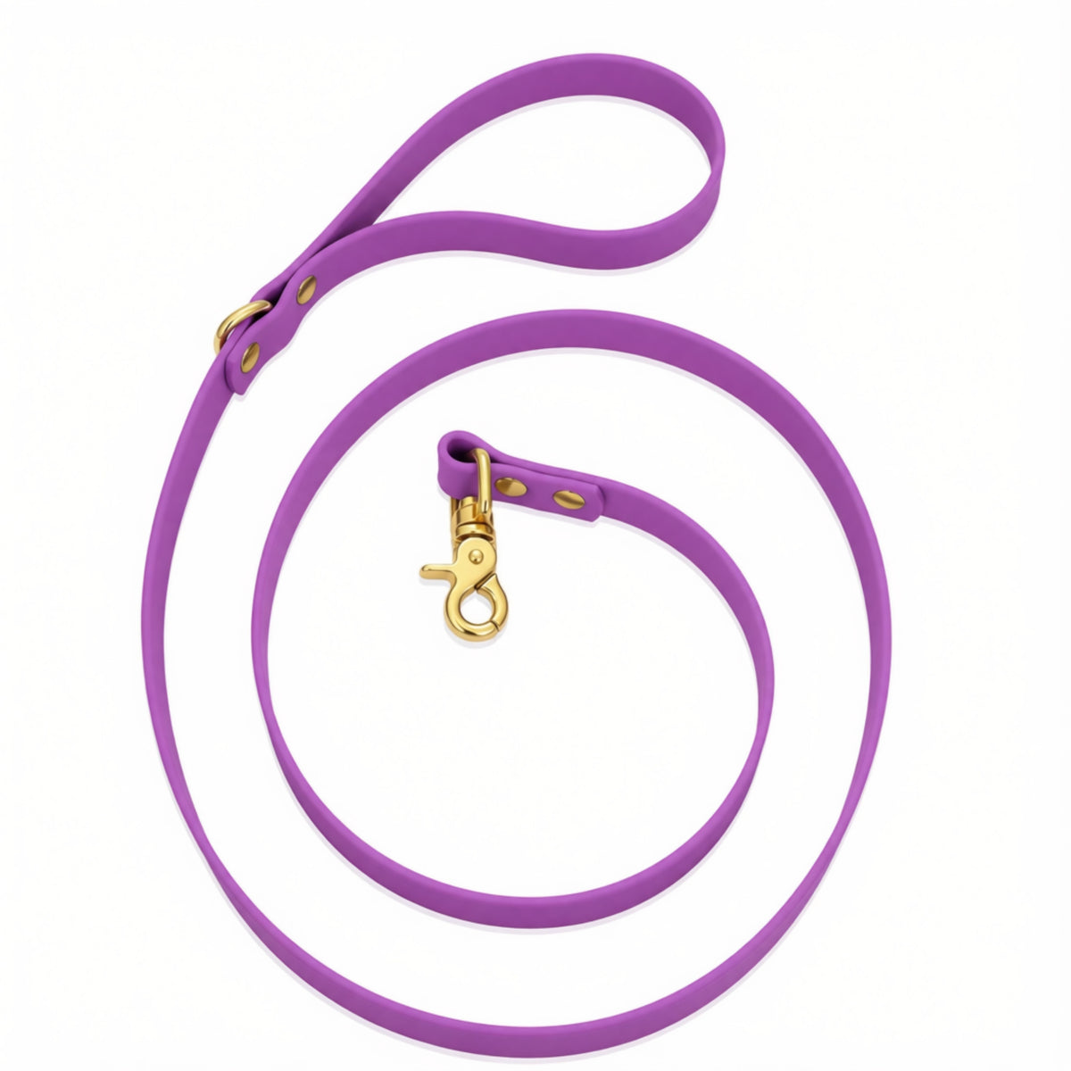Waterproof BioThane® Dog Leash Amethyst
