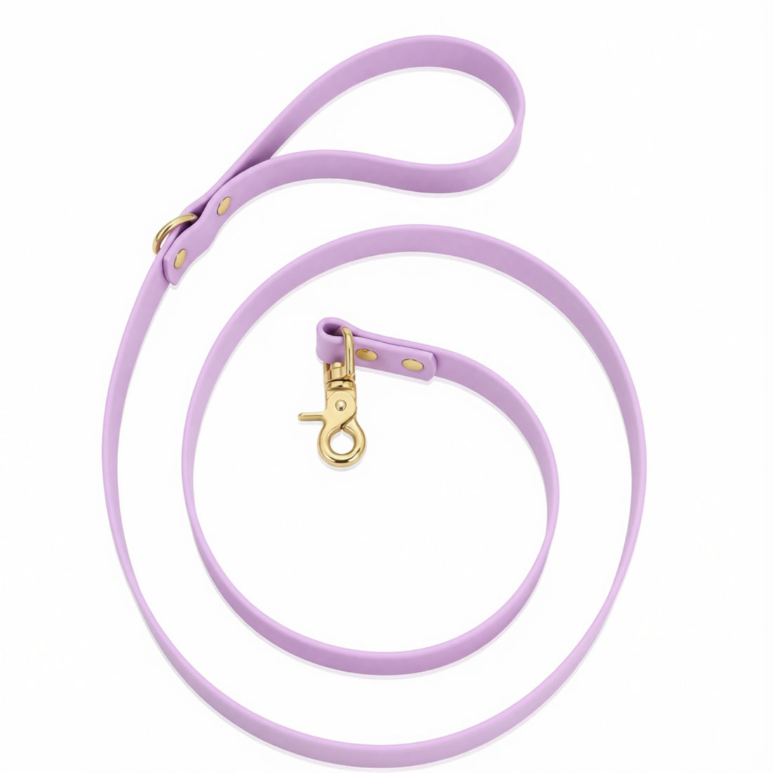 Waterproof BioThane® Dog Leash Pastel Purple
