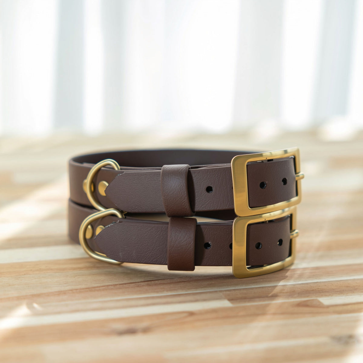Waterproof Dog Collar - BioThane® Dark Brown