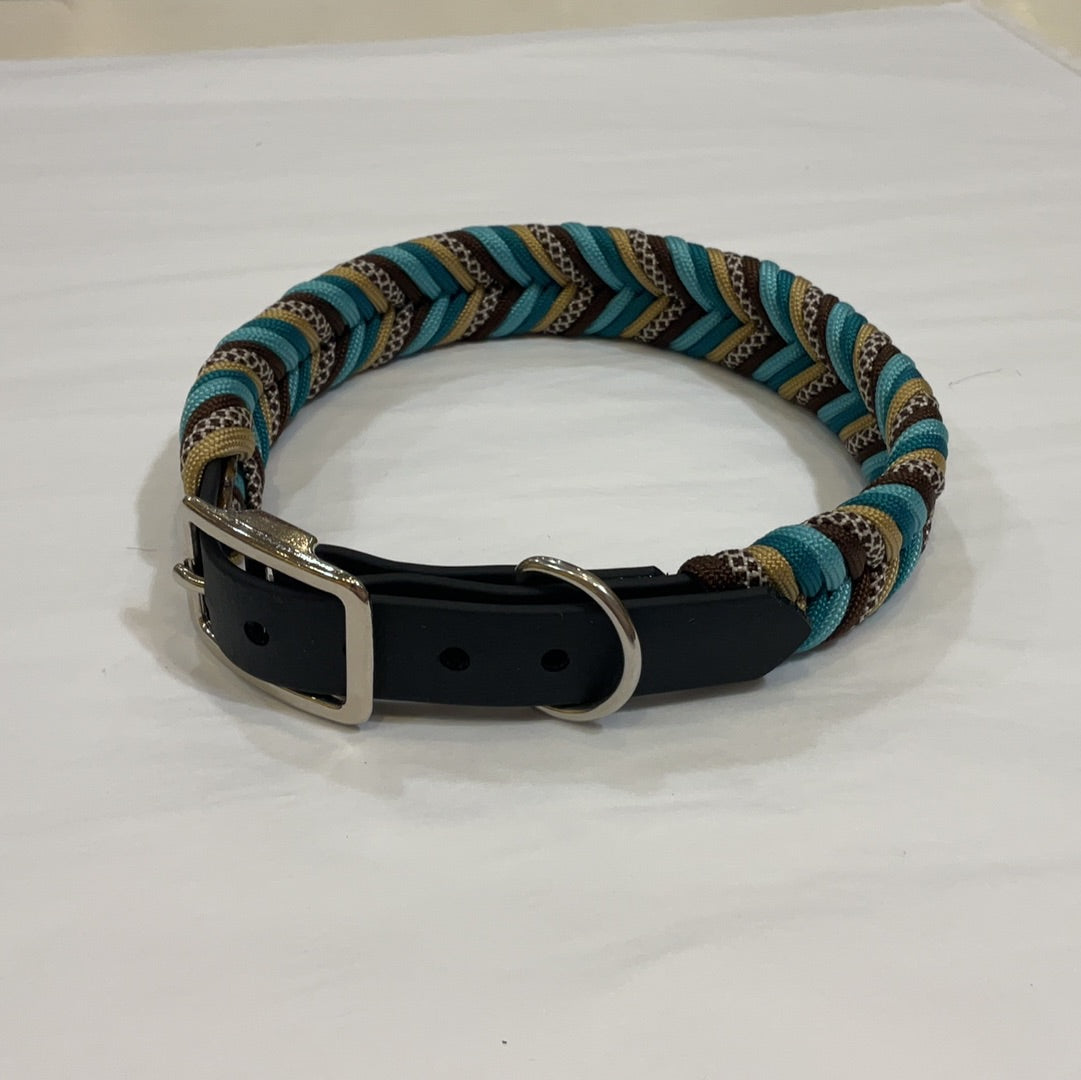 Black (blues and browns) wildwoods collar