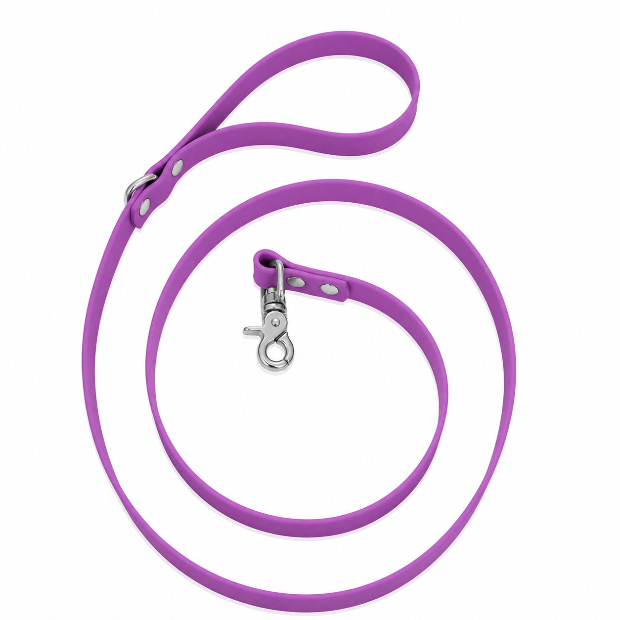 Waterproof BioThane® Dog Leash Amethyst