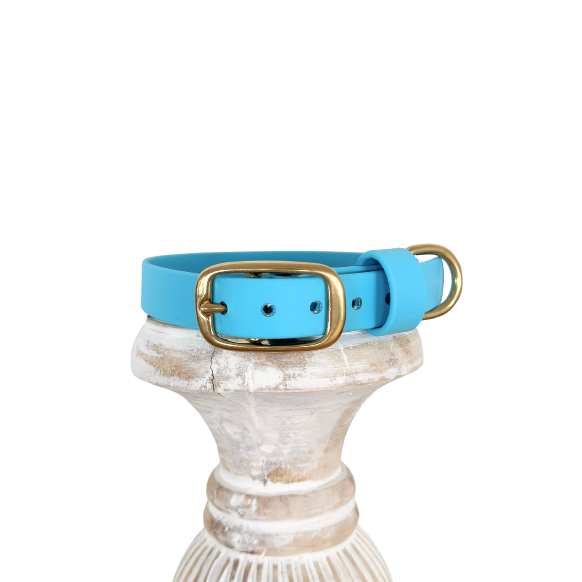 Waterproof Dog Collar - BioThane® Light Blue