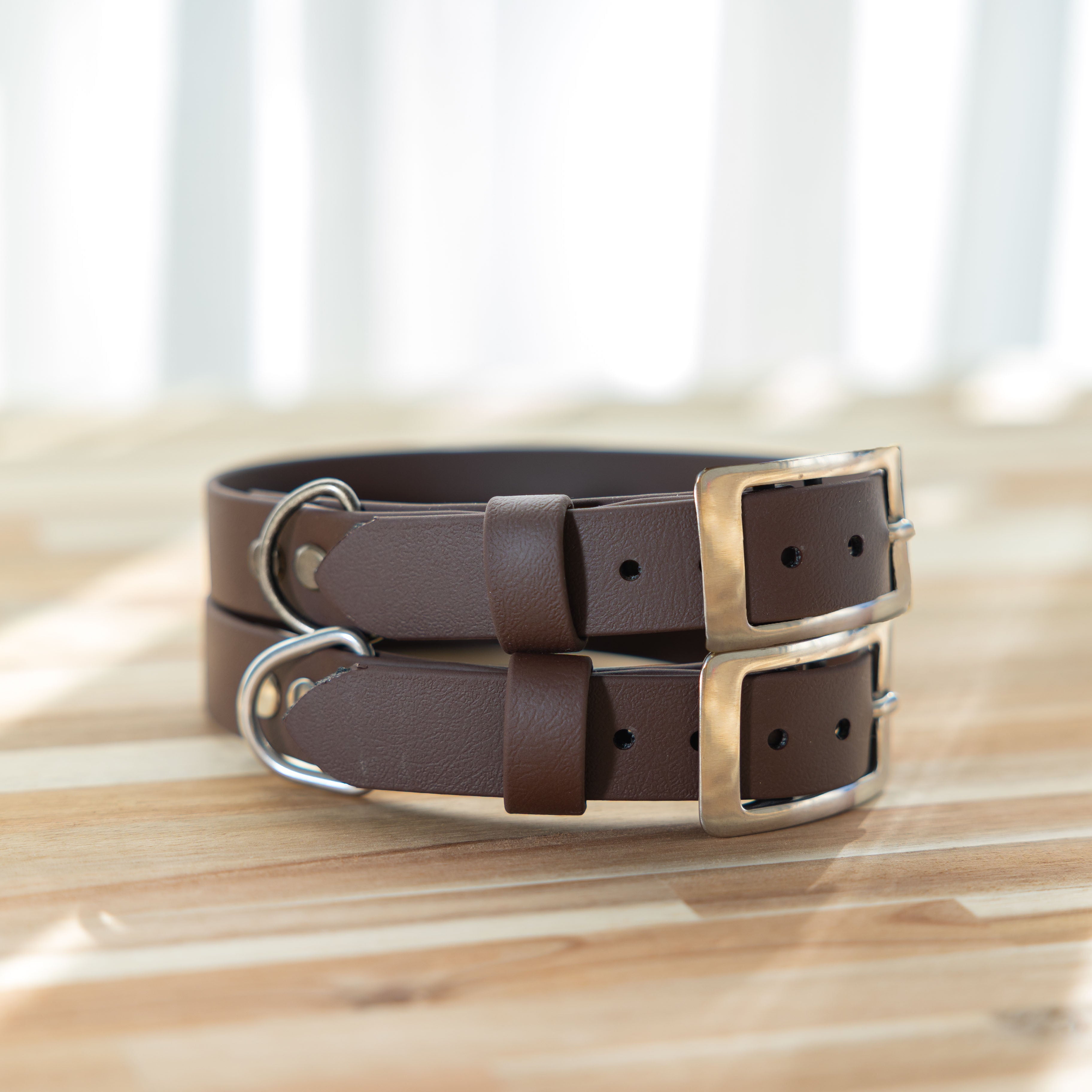 Waterproof Dog Collar - BioThane® Dark Brown – Native Collars