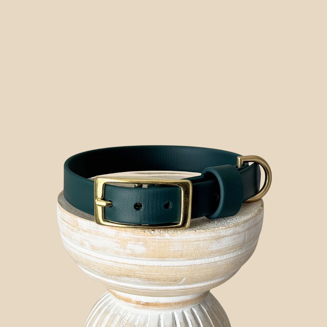 Waterproof Dog Collar - BioThane® Emerald