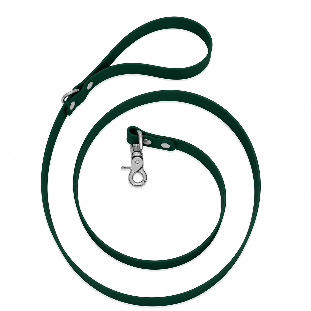Waterproof BioThane® Dog Leash Emerald