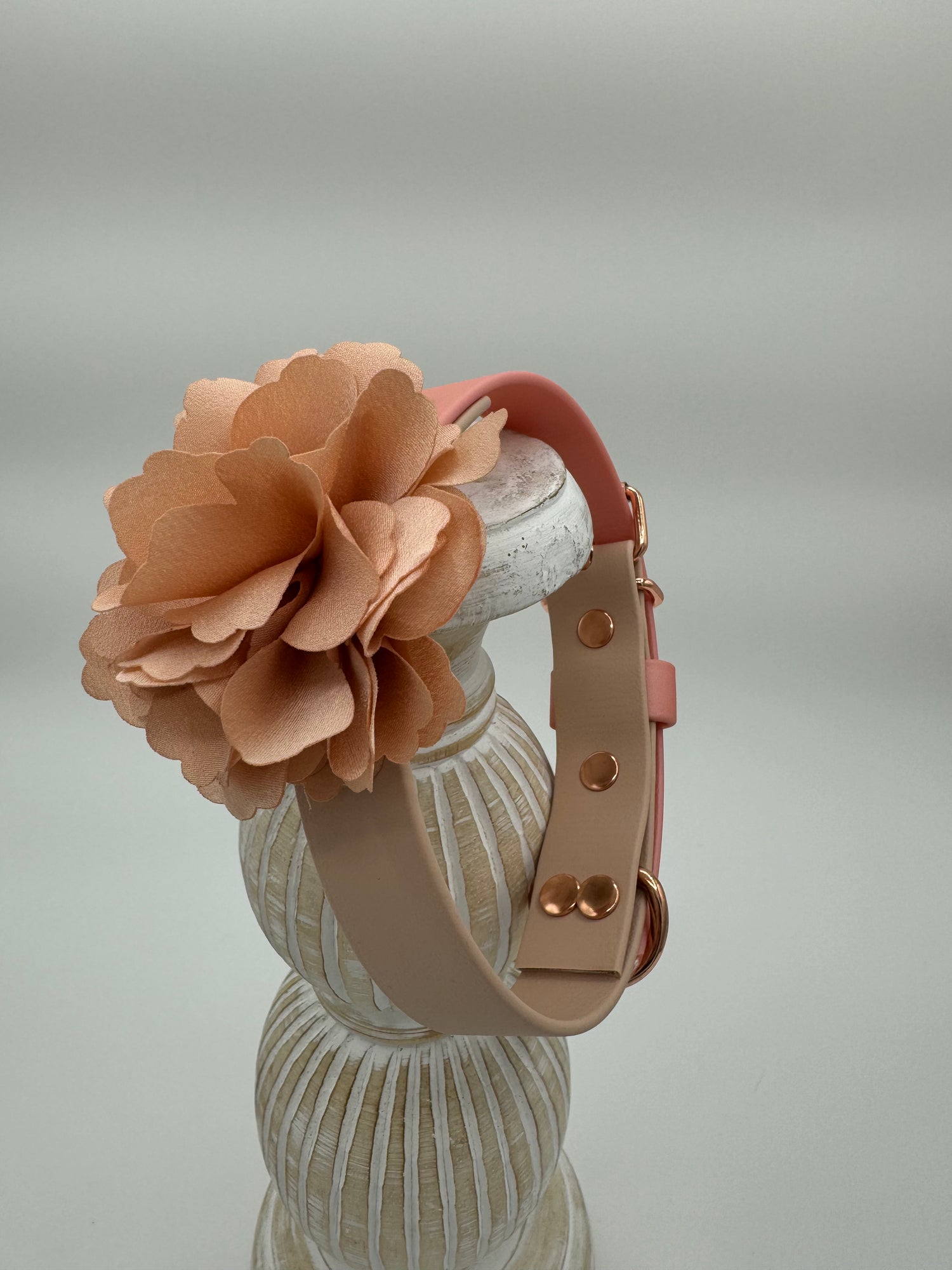 Bridgerton Inspired Dog Collar-Rose Gold