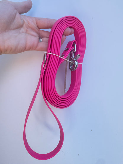 3m Long Line Lead (Passion Pink, Khaki, Navy, Chocolate)