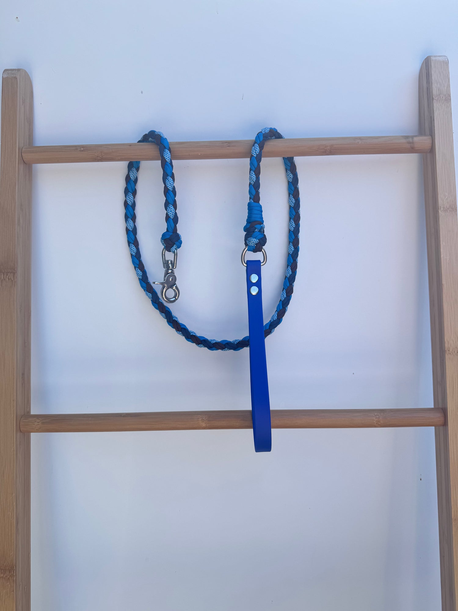 Paracord Lead with Biothane Handle 1.3m length