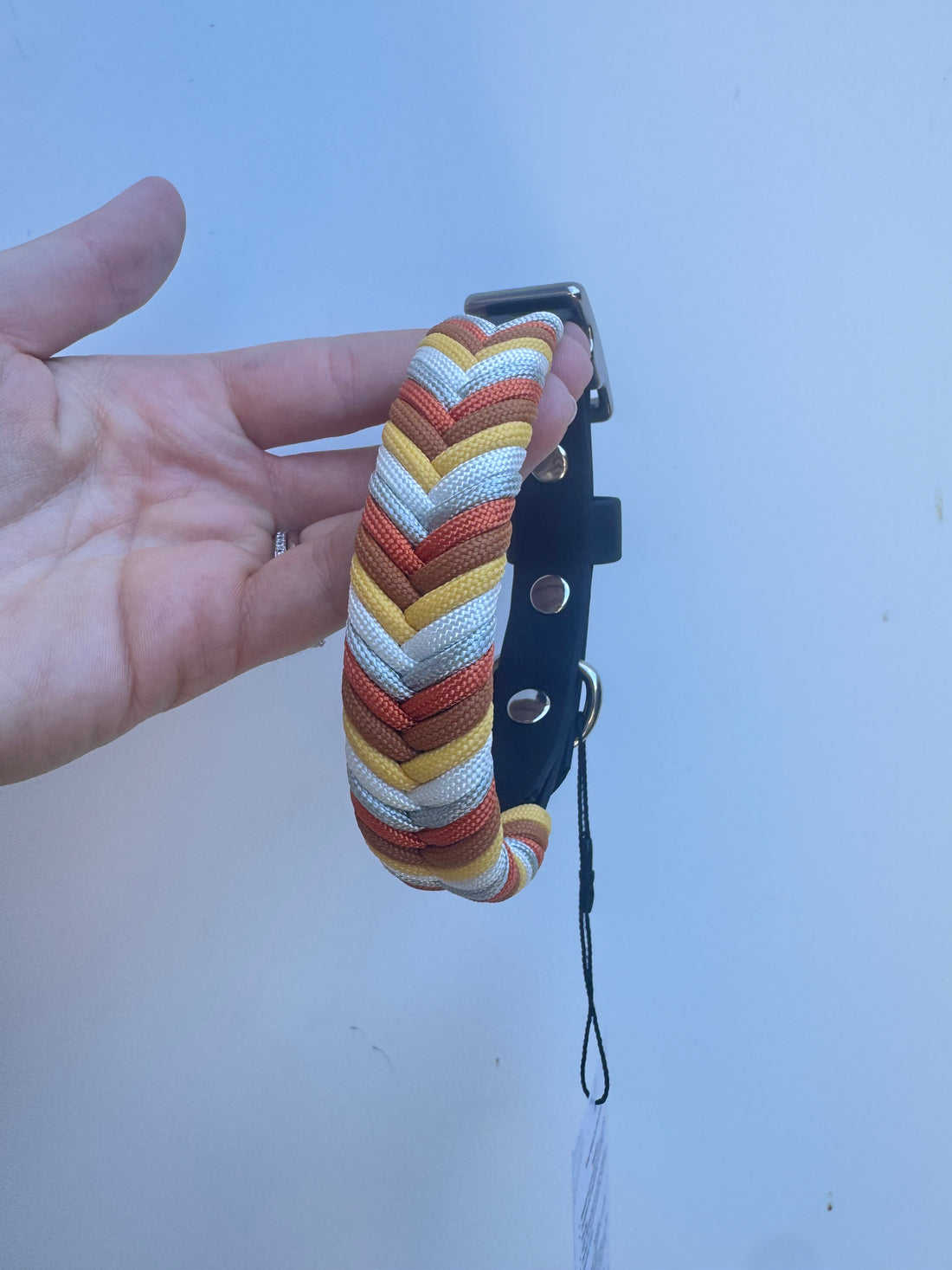 S (28-36cm) Candy Corn Collar