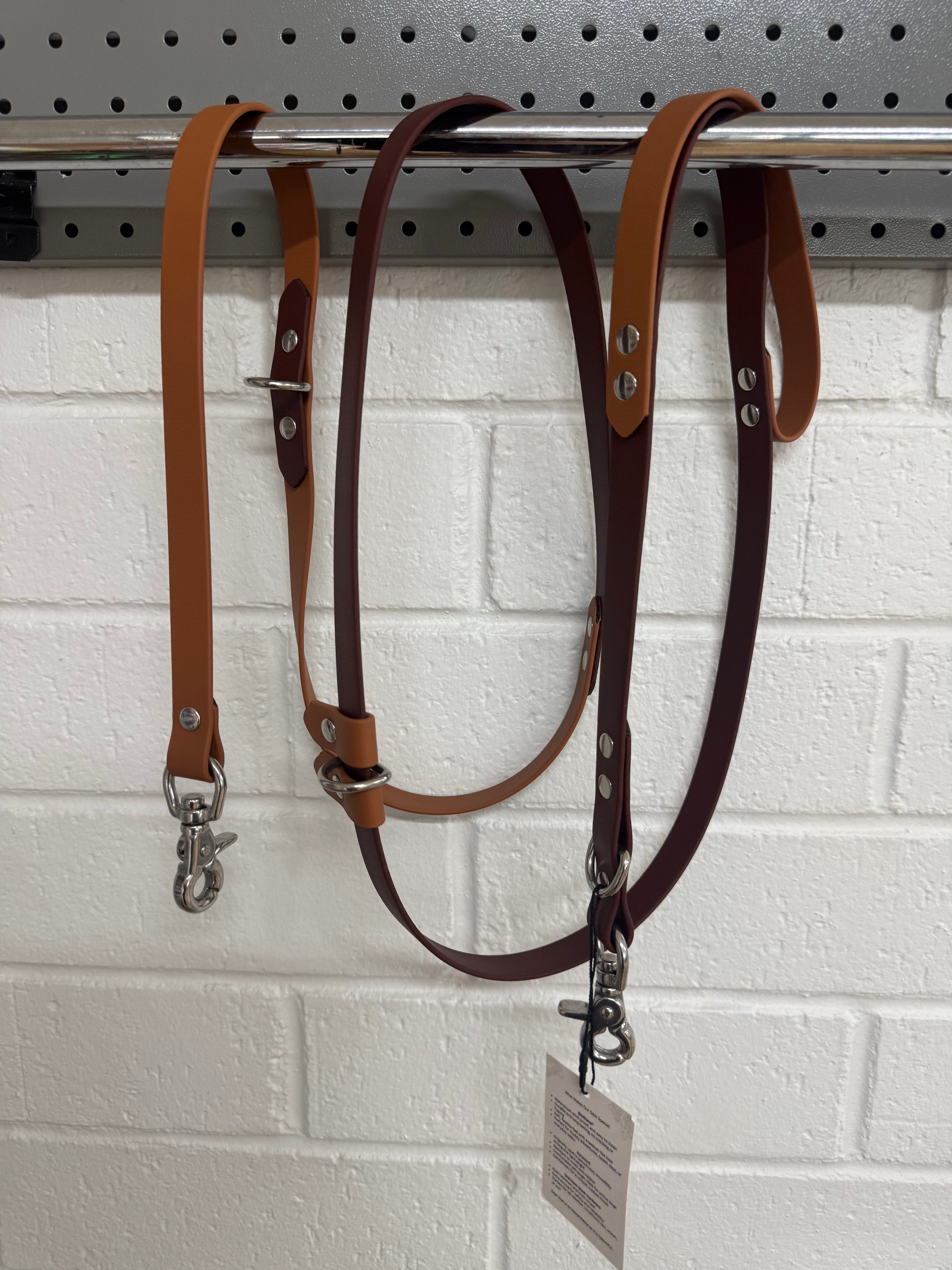 Biothane Leads - With Traffic Handle 2.2m
