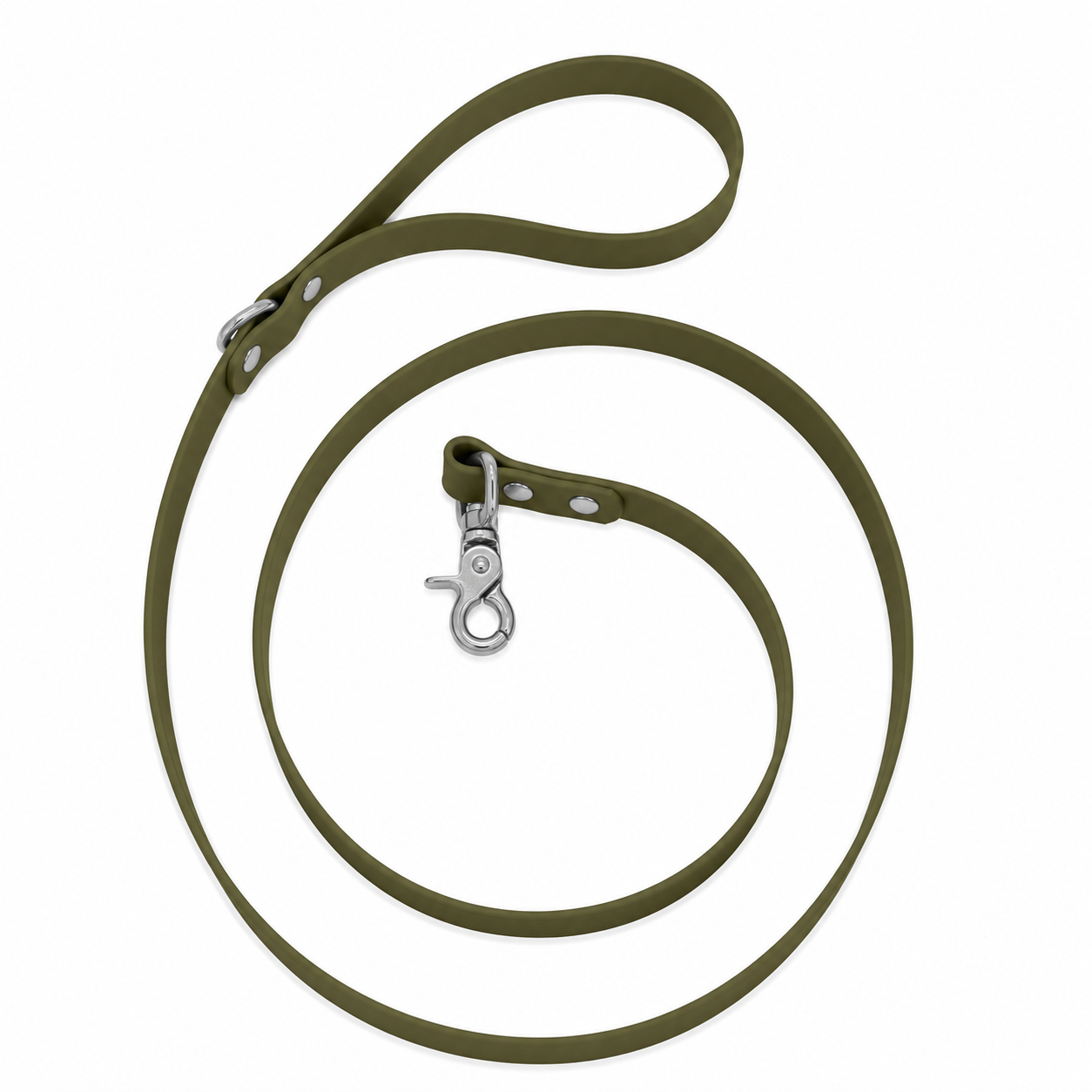 Waterproof BioThane® Dog Leash Moss