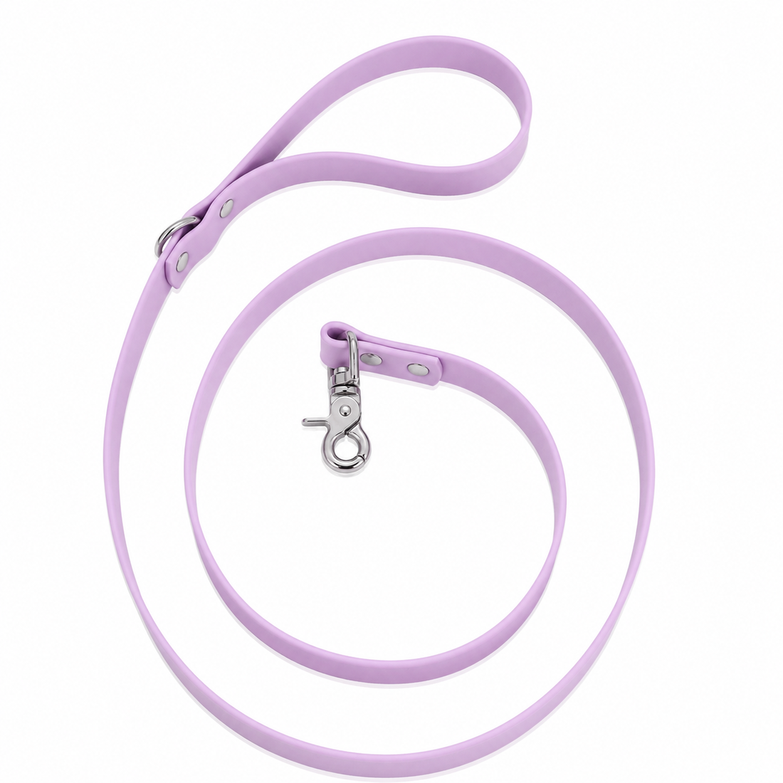 Waterproof BioThane® Dog Leash Pastel Purple
