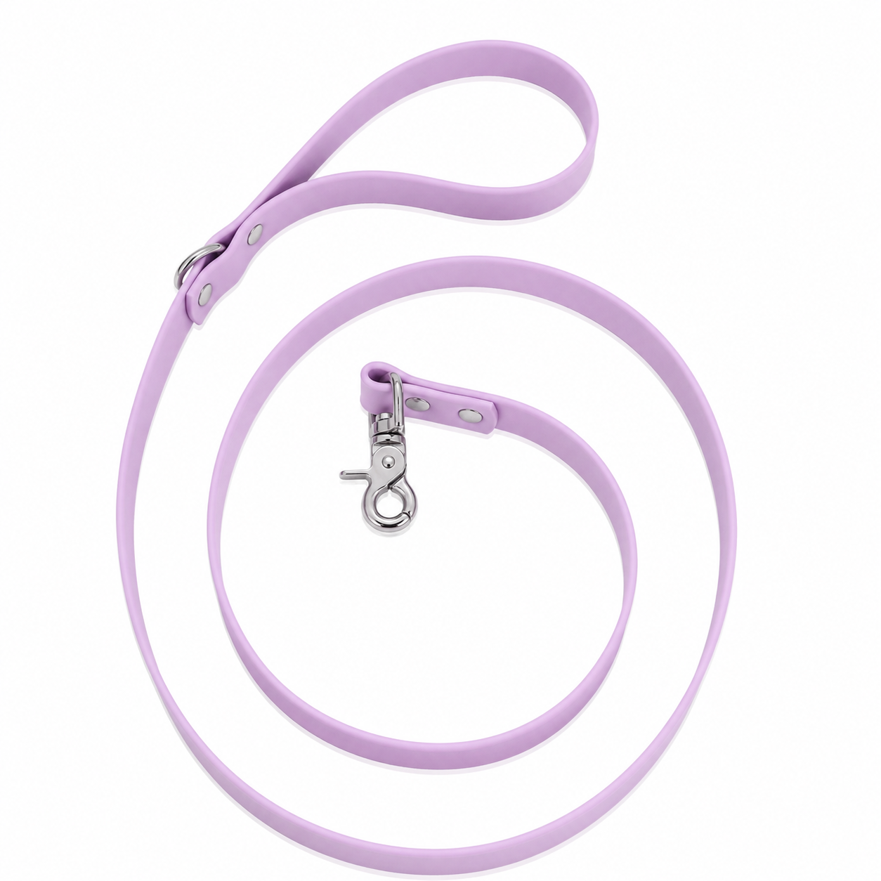 Waterproof BioThane® Dog Leash Pastel Purple