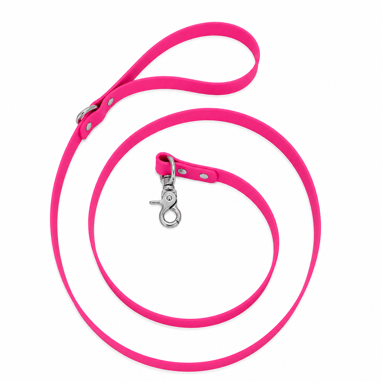 Waterproof BioThane® Dog Leash Pink