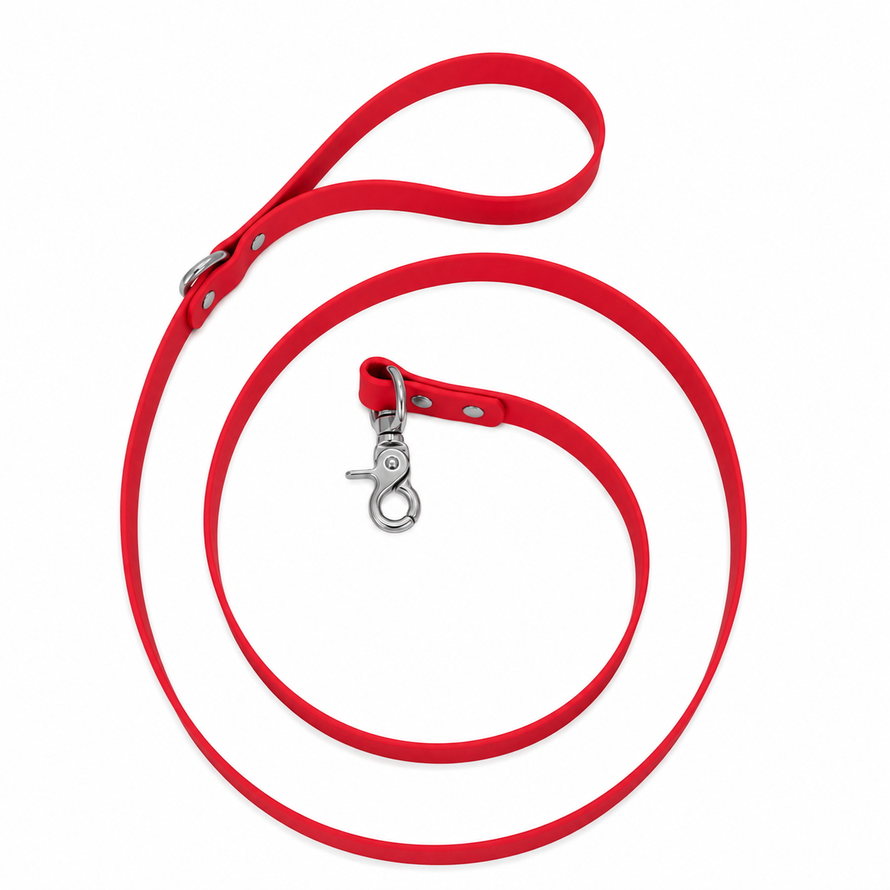 Waterproof BioThane® Dog Leash Red