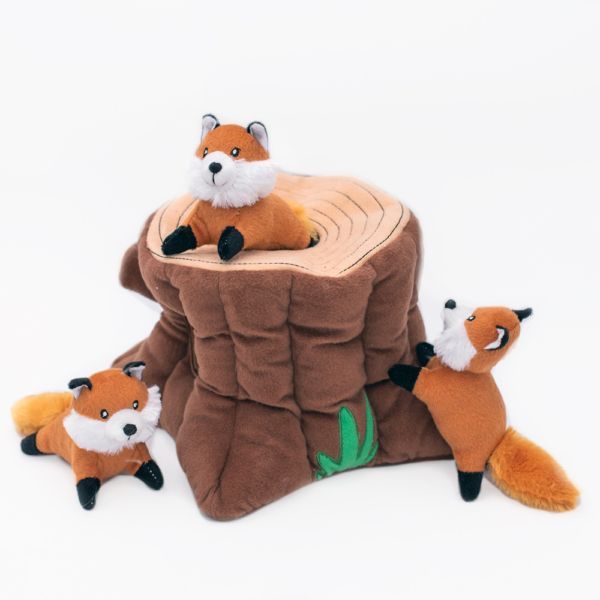 Fox Burrow Interactive Dog Toy by Zippy Paws